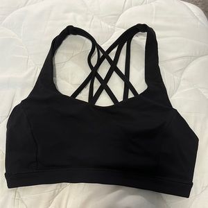 Black energy bra